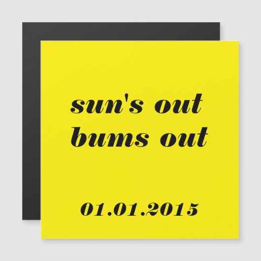 Bachelorette Party Magnetische Uitnodiging (Voorkant / Achterkant)