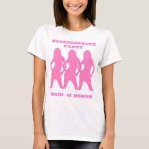 Bachelorette party maid of edele t-shirt