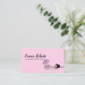 Bachelorette Party Makeup Visitekaartje (Staand voorkant)