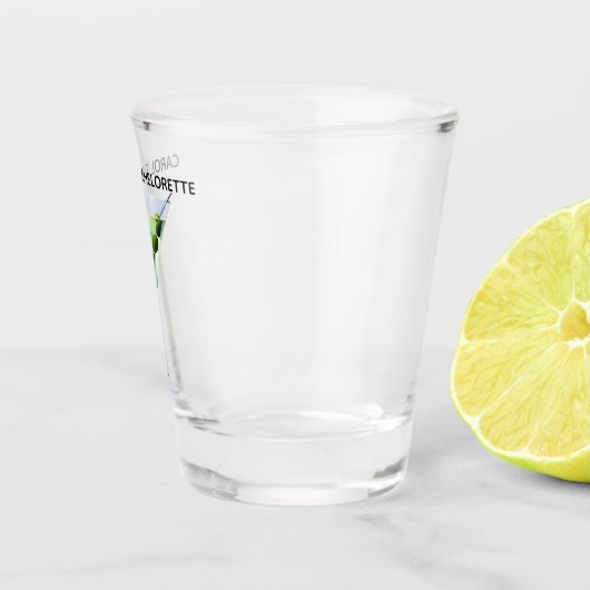 Bachelorette Party martini met olijven cocktail Shot Glas (Rechts)