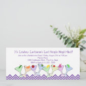 Bachelorette Party, Martini Parade Kaart (Staand voorkant)