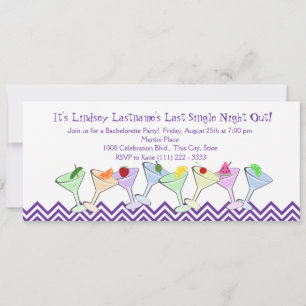 Bachelorette Party, Martini Parade Kaart