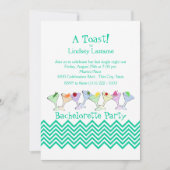 Bachelorette Party, Martini Parade Kaart (Voorkant)