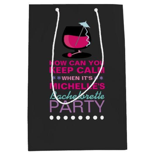Bachelorette Party Medium Cadeauzakje (Voorkant)