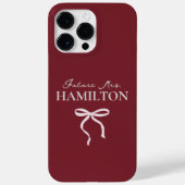 Bachelorette Party | Modern Script Toekomstige Mrs Case-Mate iPhone Case (Achterkant)