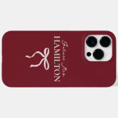 Bachelorette Party | Modern Script Toekomstige Mrs Case-Mate iPhone Case (Achterkant (horizontaal))
