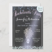 Bachelorette Party | Moonlight Mason Jar Kaart (Voorkant)