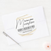 Bachelorette Party Moonshine Favor Label (Envelop)