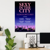 Bachelorette Party Movie Poster V2 (Thuiskantoor)