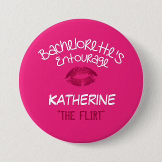 Bachelorette Party Name Tag Button