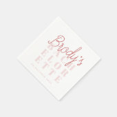 Bachelorette Party Napkins - Brody Servet (Hoek)
