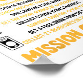 Bachelorette Party Naughty Games Checklist Bruid B Poster (Hoek)