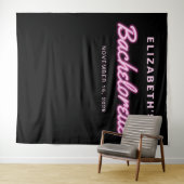 Bachelorette Party Neon Lights Wandkleed (In Situ (horizontaal))