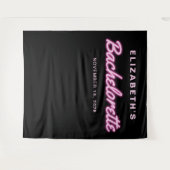 Bachelorette Party Neon Lights Wandkleed (Voorkant (horizontaal))