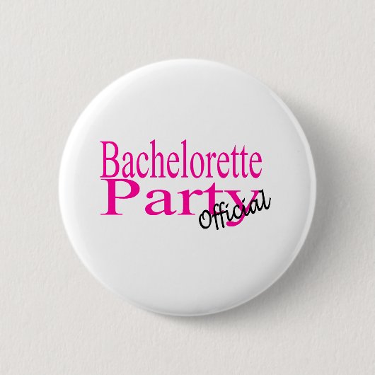 Bachelorette Party (Officieel) Ronde Button 5,7 Cm (Voorkant)
