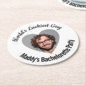 Bachelorette Party Onderzetters 's Werelds gelukki (Gebogen)