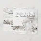 Bachelorette party over acs en diamante jurk kaart (Voorkant / Achterkant)