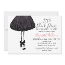 Bachelorette party over de kleine zwarte dress op 