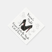 Bachelorette party over de luiers servet (Hoek)