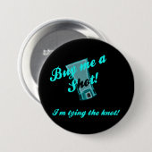 Bachelorette Party Pin Back Button (Voorkant /achterkant)