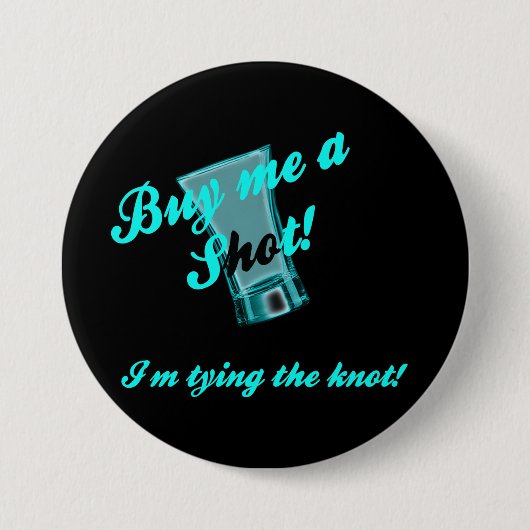 Bachelorette Party Pin Back Button (Voorkant)