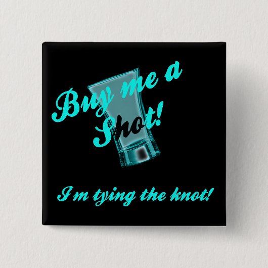 Bachelorette Party Pin Back Button (Voorkant)