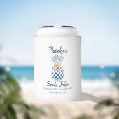Bachelorette Party Pineapple Coastal Sunset Custom Blikjeskoeler
