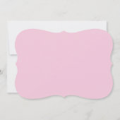 Bachelorette Party Pink Glitter Dress Uitnodiging (Achterkant)