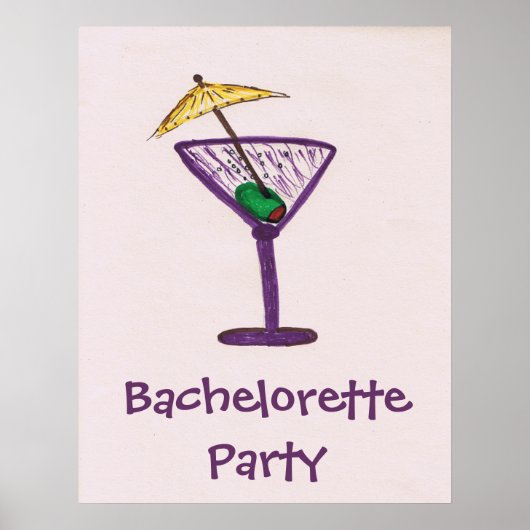 Bachelorette Party Poster (Voorkant)