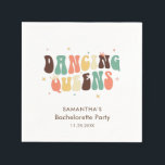Bachelorette Party Retro Disco Custom Papier Servet<br><div class="desc">Custom Bachelorette Party Retro Dancing Queens papieren servet dat u kunt aanpassen met de naam van de bruid,  gelegenheid en datum. Perfecte bijpassende bride party retro design shirten ook verkrijgbaar in deze winkel.</div>