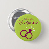 Bachelorette Party Ronde Button 5,7 Cm (Voorkant /achterkant)