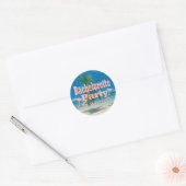 Bachelorette Party Ronde Sticker (Envelop)