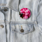 Bachelorette Party Roos Pins Sjabloon Ronde Button 5,7 Cm (In situ)