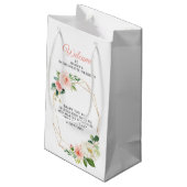 Bachelorette Party Route Favoriete tas Klein Cadeauzakje (Achterkant Gekanteld)