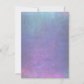 Bachelorette Party Roze Aquatic Pastel Waterverf Kaart (Achterkant)