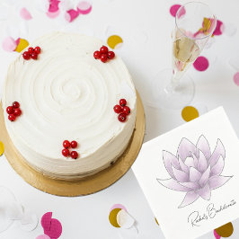 Bachelorette Party Roze Lotus Servet