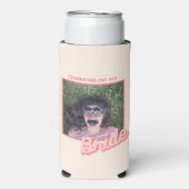 Bachelorette Party roze Retro Koelbox Seltzer Blikjeskoeler (Seltzer Voorkant)