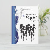 Bachelorette Party - Sapphire Blue Kaart (Staand voorkant)