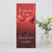 Bachelorette Party Save The Date (Staand voorkant)