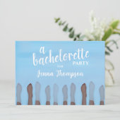 Bachelorette Party Schattige Spa Weekend Kaart (Staand voorkant)