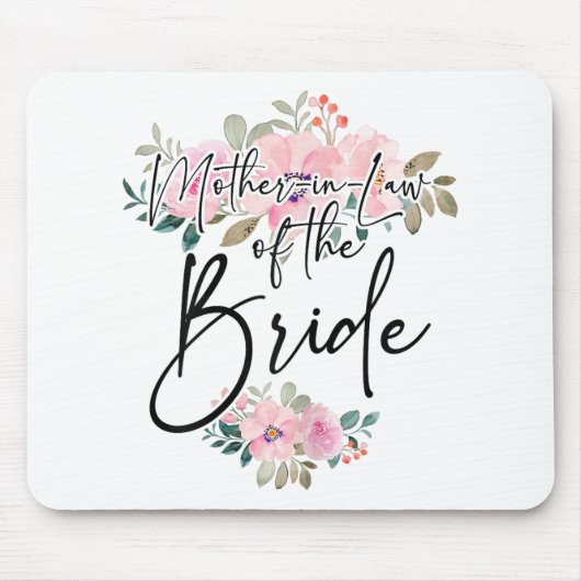 Bachelorette Party Schoonmoeder De Bruid Matchin Muismat (Voorkant)