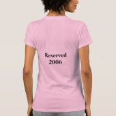 Bachelorette Party Shirt (Achterkant)