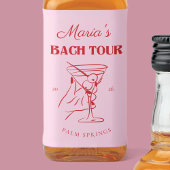 Bachelorette Party Shot Mini fles Label Likeurfles Etiket