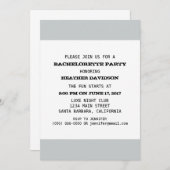 Bachelorette Party Sjabloon Kaart (Voorkant / Achterkant)