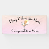 Bachelorette Party Spandoek (Horizontaal)