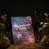 Bachelorette Party Stars Sky Galaxy Constellations Kaart
