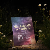 Bachelorette Party Stars Sky Galaxy Constellations Kaart