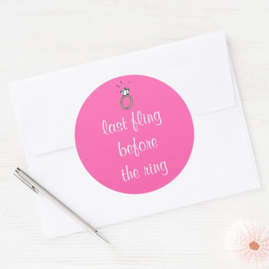 Bachelorette Party Stickers (Envelop)