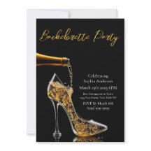 Bachelorette Party-Stiletto en Bubbly