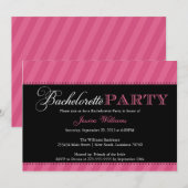 Bachelorette Party | Stripes Kaart (Voorkant / Achterkant)